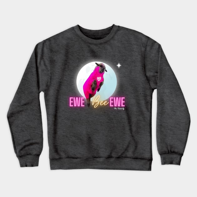 Ewe Bee Ewe Crewneck Sweatshirt by The Farm.ily